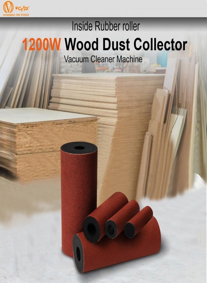 VOLTZ VZ-BOSS Wood sanding Roller-(5pcs) Woodworking 0.5’’, 0.75’’, 1’’, 1.5’’, 2’’ Inch Roller (80-Grit) - Image 4